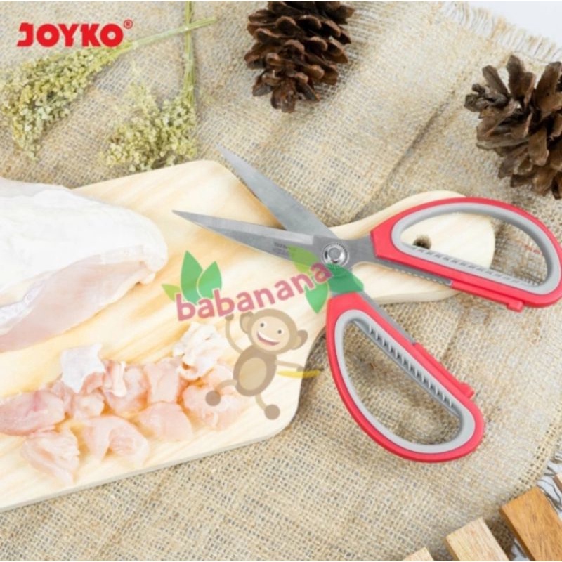 Gunting Joyko SC-13 heavy Duty Soft Grip Scissors pemotong multifungsi