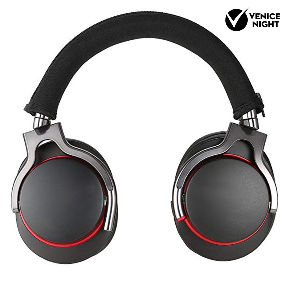 (VNEP) (Berkabel) Universal Ritsleting Headset Headphone Headband Cover Cushion Pad Penggantian Bagian