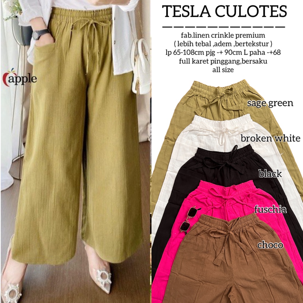 Tesla culotes pant / celana kulot