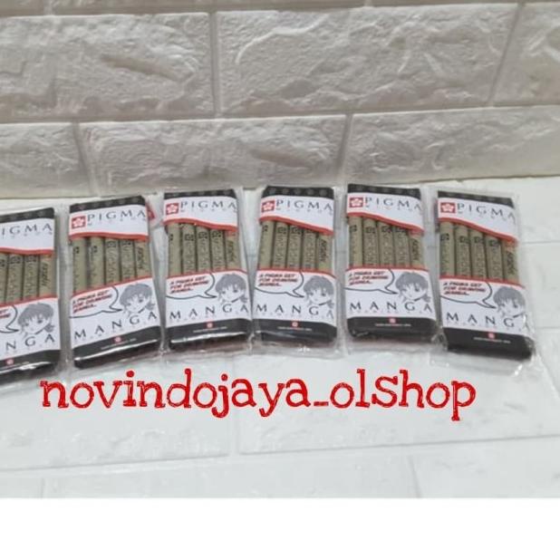 

Sakura Pigma micron Manga Drawing set