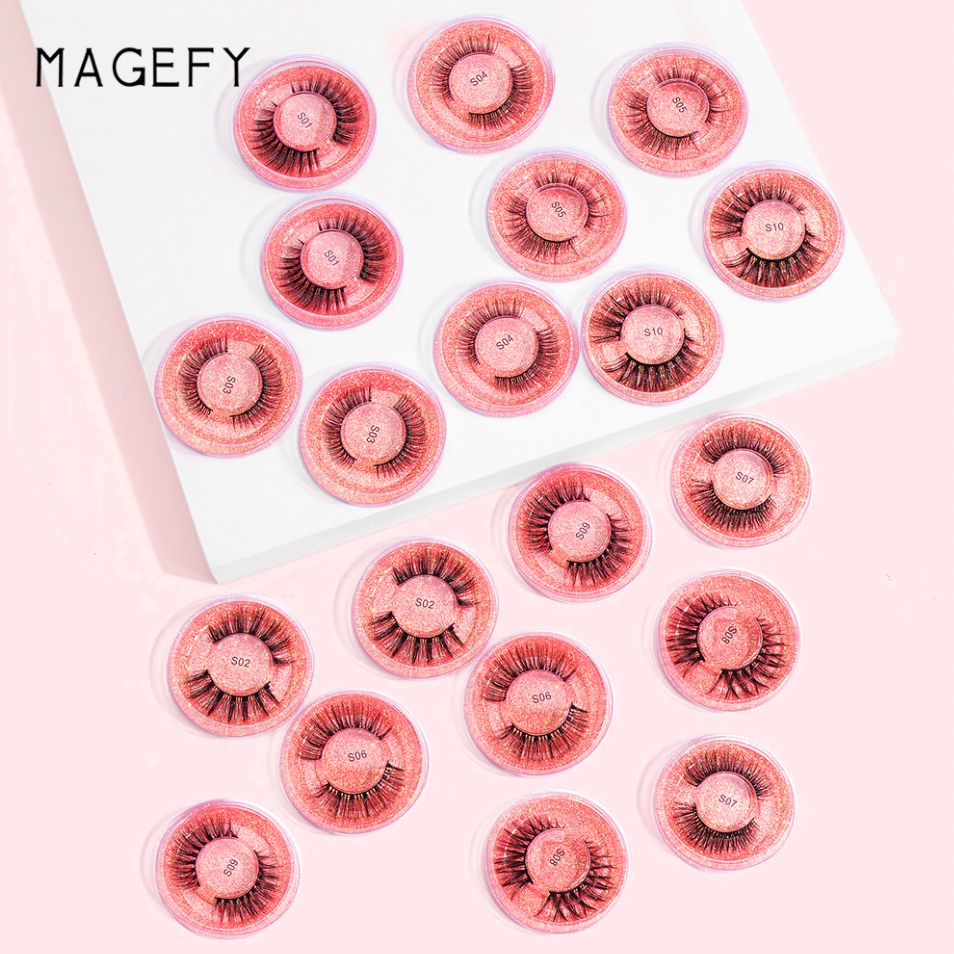 MAGEFY Eyelash Extention Bulu Mata Palsu 5D Ekstensi Maange Eyelashes Alami XX091