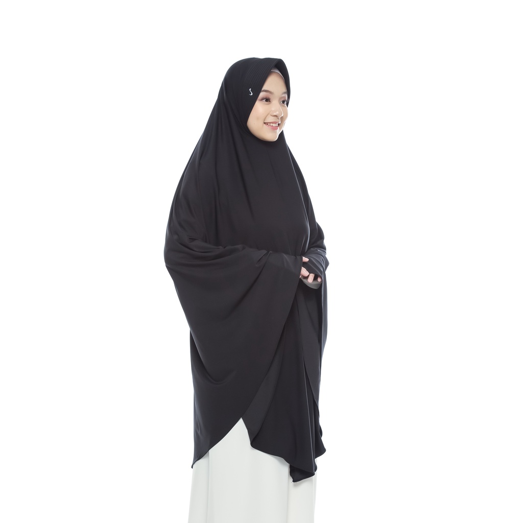 BERGO HAMIDAH SUPER JUMBO XXXL / JILBAB INSTAN JOMBO JERSY/KERUDUNG PENGAJIAN/BERBGO INTAN JERSY /BERGO MUKENA