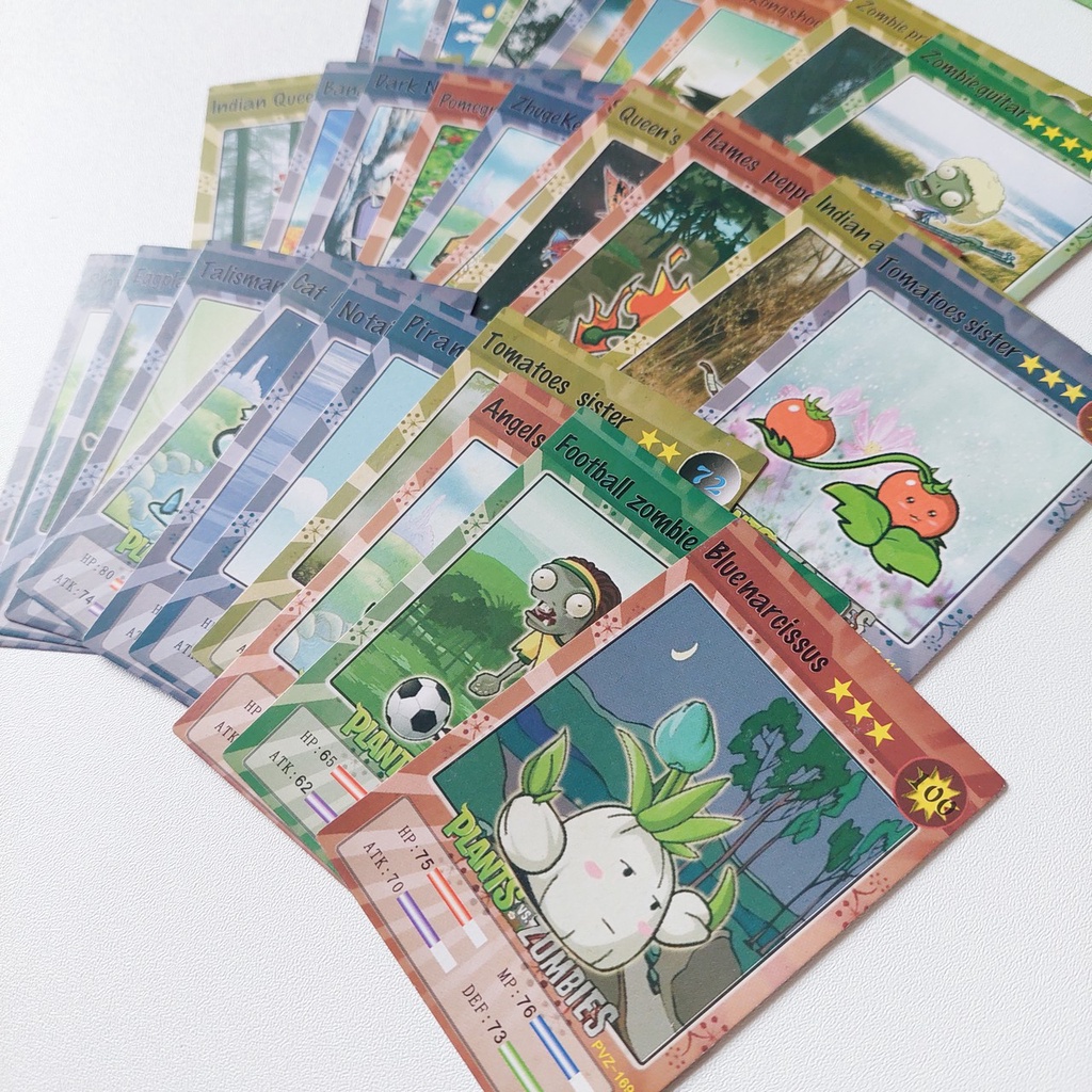PZ001 – Kartu Koleksi Trading Card Mainan Anak Game Plant vs Zombie