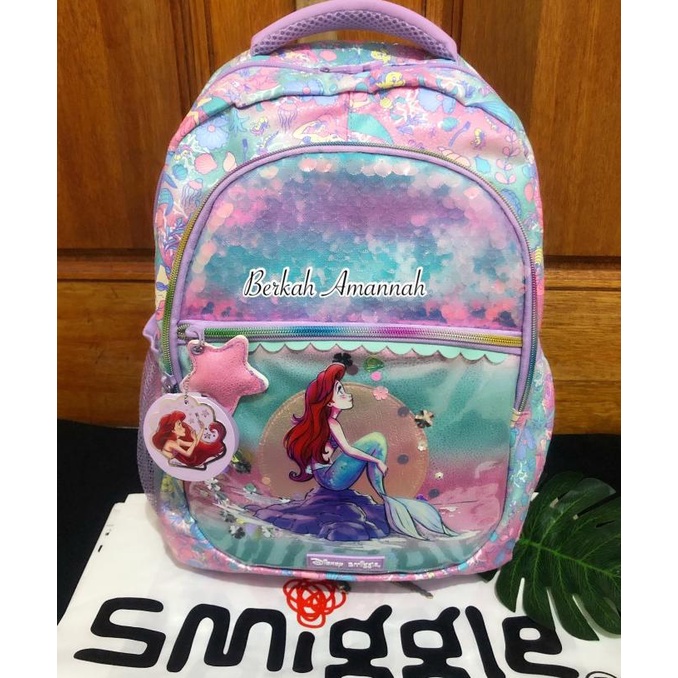 smiggle disney original/smiggle ariel limited edition/tas sekolah