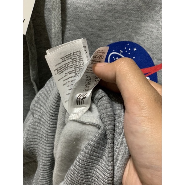 HOODIE H&amp;M NASA WORLD GREY