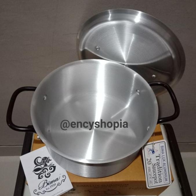 Panci Bima Lux Tradition Aluminium 20 Cm Storalinsya