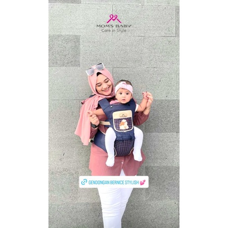 Mom's Baby Gendongan Bayi Hipseat 7 in 1 Bernice Series MBG2025