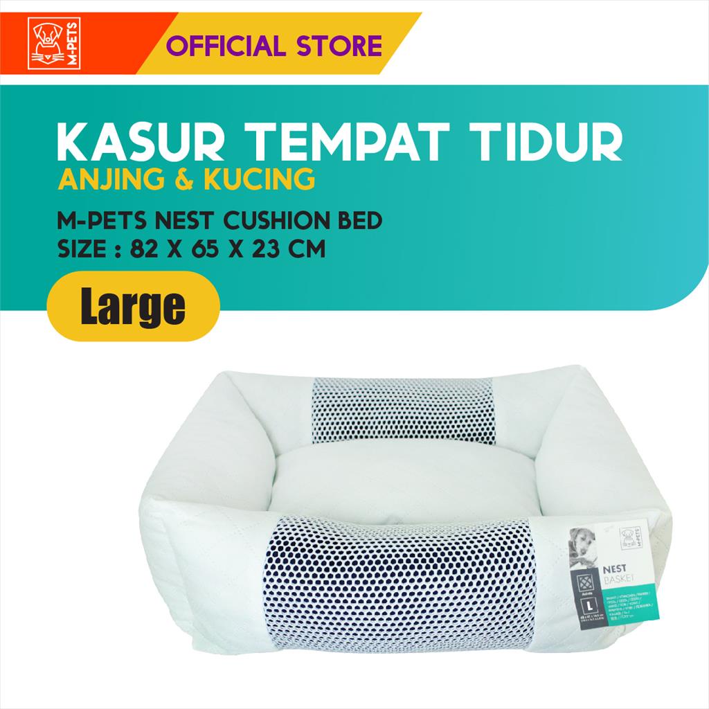 M-Pets Nest Cushion Size L / Kasur Tempat Tidur Kucing Anjing