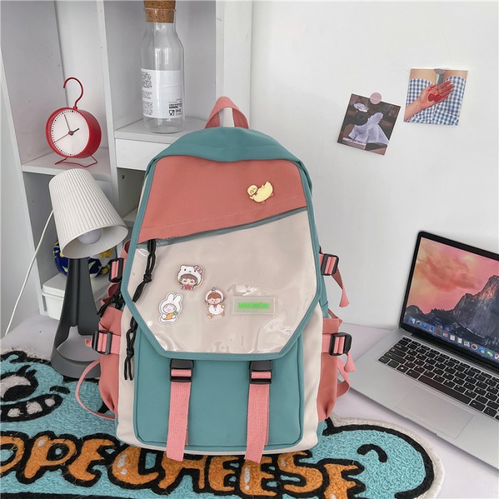 Tas Ransel Anak Perempuan Tas Sekolah Anak Cewek Anak Laki Laki Import Fashion Backpack SD SMP SMA SMK