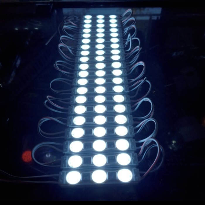 PROMO lampu led modul samsung lampu reklame lampu neon box - cool white
