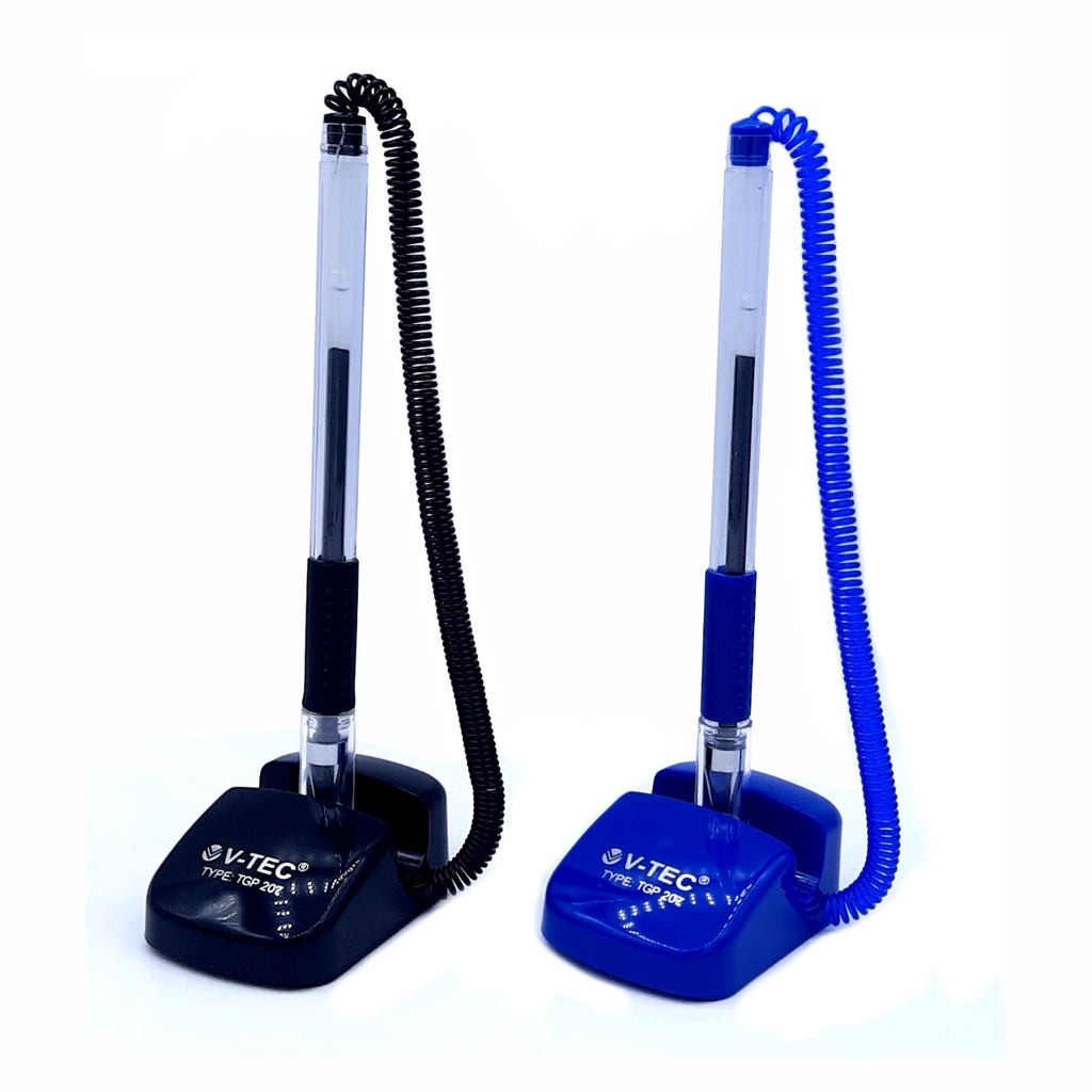Table Gel Pen V-tec TGP 207 - Pulpen - Ballpoint Meja - Table Top Pen 0.5mm - Stand Pen - Desk Pen