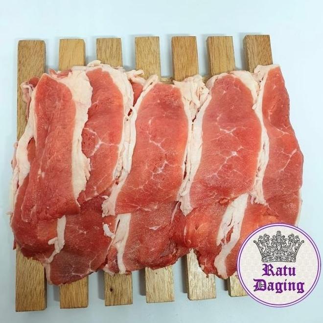 

Aust Shortplate / Daging Sapi Slice Brisket @1Kg Non Cod Budi.Doremi2