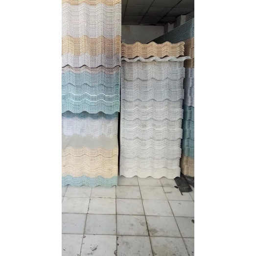 Atap uPVC Alderon - Putih, 1 M'