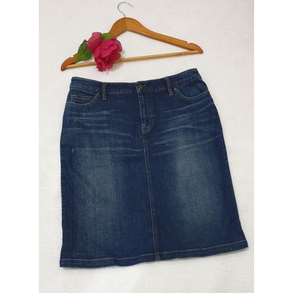 PRELOVED ROK DENIM MUJI