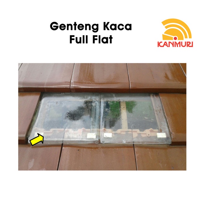 Genteng Kaca Full Flat
