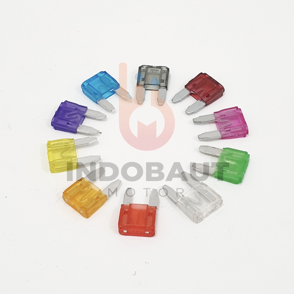 Fuse Blade Sekring Tancap KECIL 2A 3A 5A 7,5A 10A 15A 20A 25A 30A 35A 40A