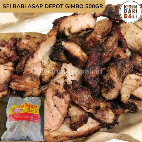 

Depot Gimbo Sei Babi Asap 500gr / Jastip Makanan Bali