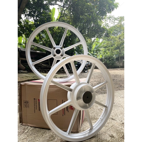 velg racing palang 8 untuk jupiter z lama,Vega lama,f1 zr,Crypton belakang tromol kecil uk 140/160x1