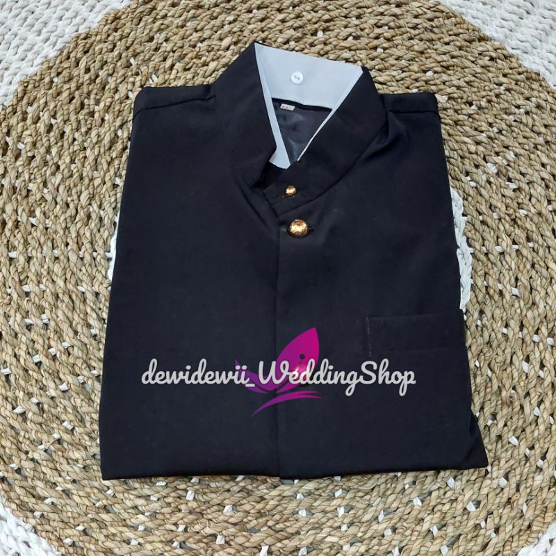 Beskap Jogja - Warna Hitam