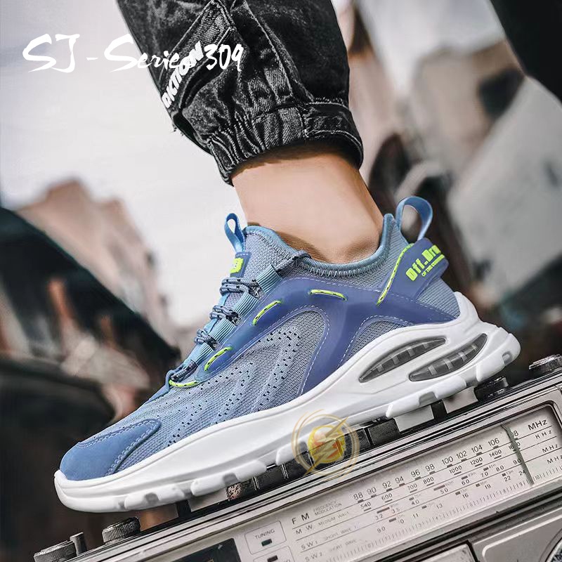 [OOS] Sepatu Sneakers Pria Fashion Buat Running atau Nongkrong Kualitas Import Premium -309