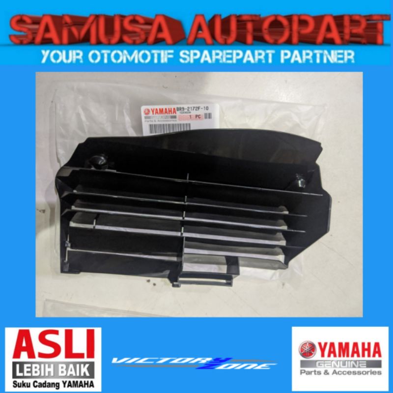 PANEL / COVER KISI KISI RADIATOR KANAN HITAM YZ250F YZ250FX YZ450F ORIGINAL BR9-2172F-10