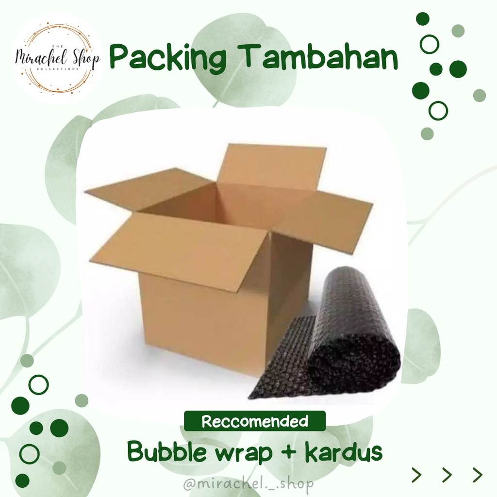 

Packing Bubble Wrap dan Kardus Tebal Tambahan | Reccomended