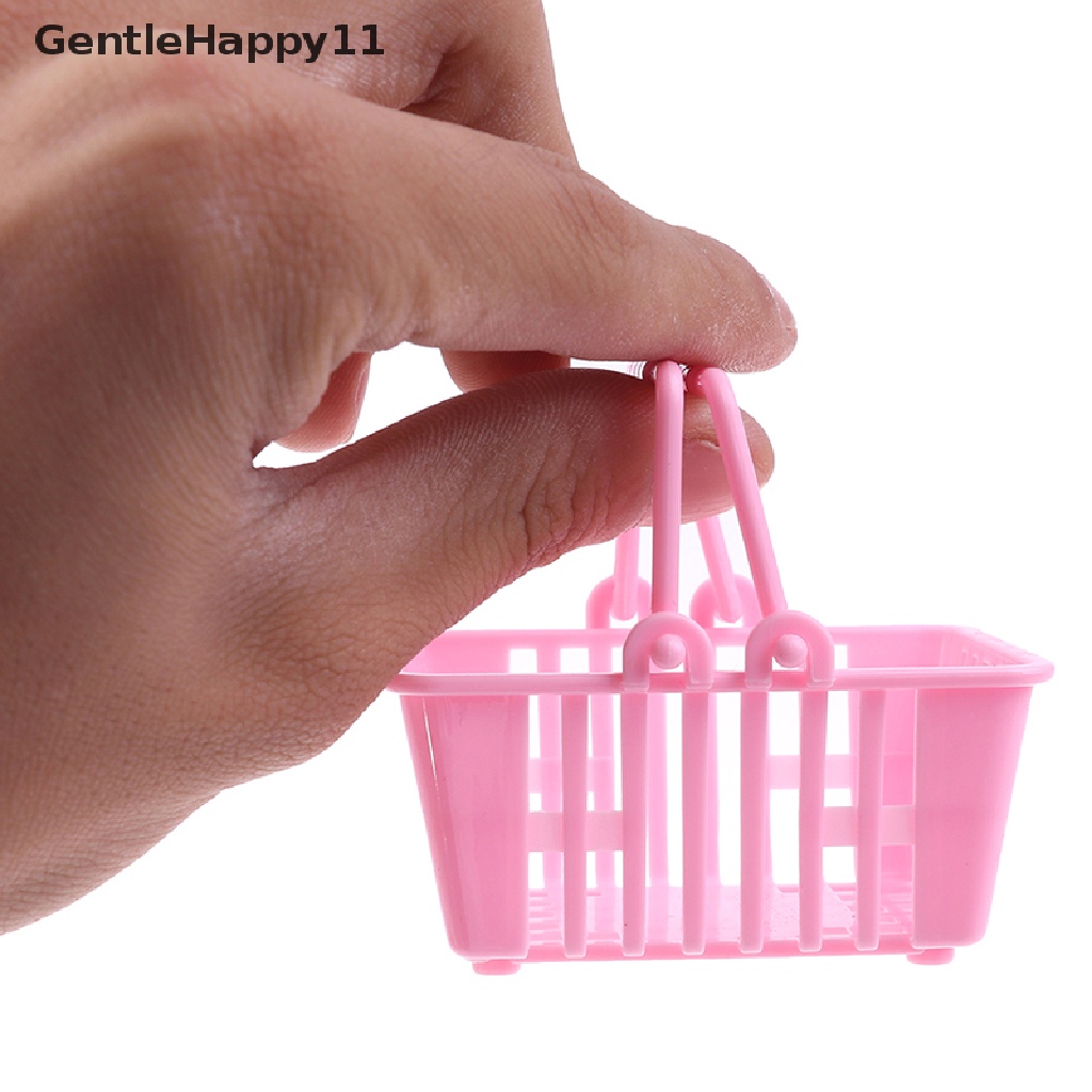 Gentlehappy Miniatur Rumah Boneka Keranjang Belanja Pretend Play Mainan furniture id