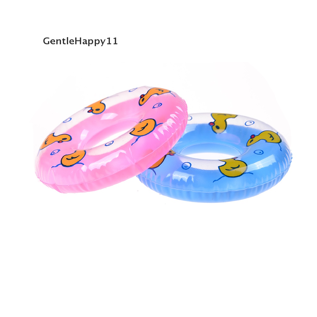 Gentlehappy 1pc Ring Pelampung Renang Pelampung Untuk 1per6 Aksesoris Boneka Untuk Bonekaswimming Pelampung Lifebelt Ring id