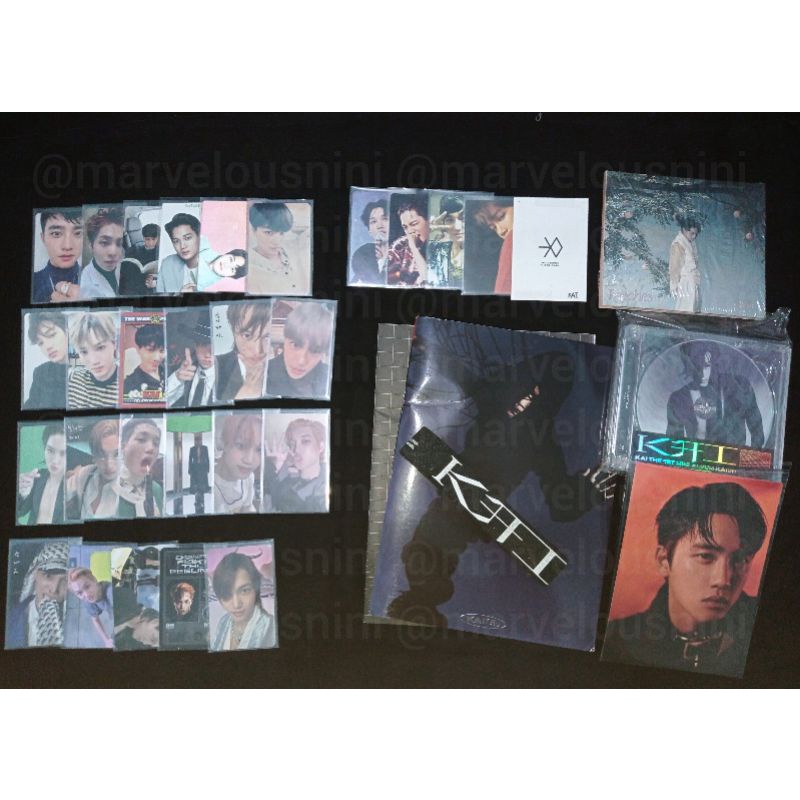 PHOTOCARD EXO KAI ALBUM SOLO, JAPAN, MINISO, NON ALBUM