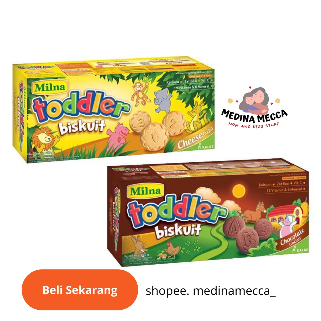 Milna Biskuit KINDER 110GR Coklat Keju