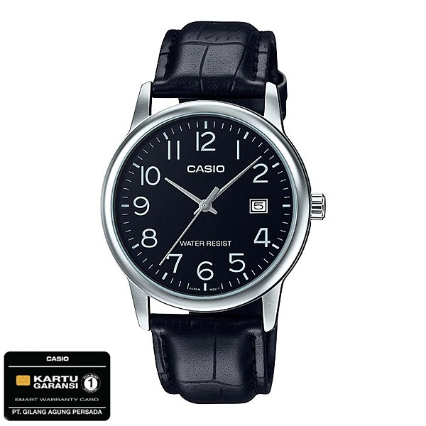 Jam Tangan Pria Casio MTP V002L 7B2 MTP-V002L-7B2 Original Resmi