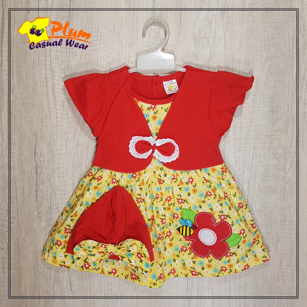 Dress Cola Bear Flower & Bee