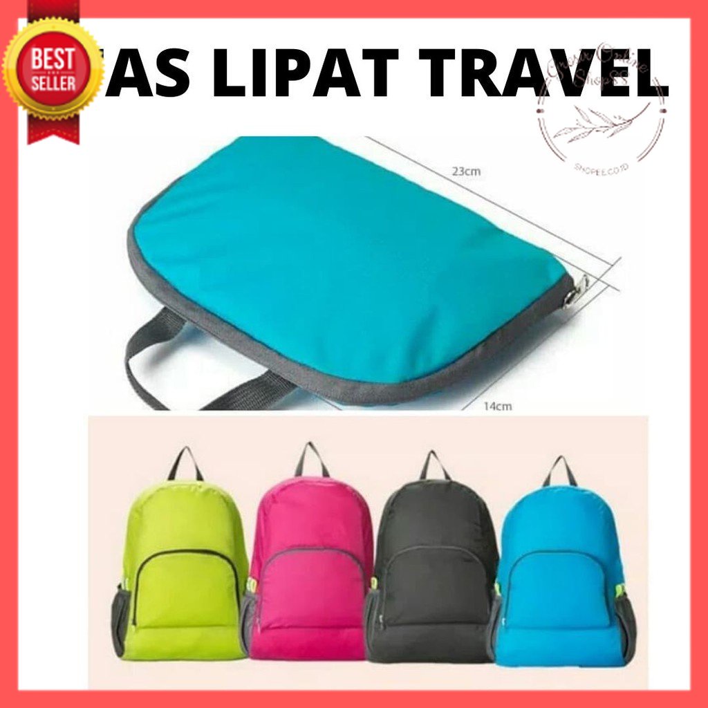GOS - E210-Tas Punggung Lipat / Ransel lipat Traveling - Foldable Backpack / Tas Ransel Travel