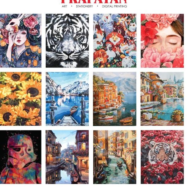 

Paint By Number 40x50cm Heroes No Frame / DIY Painting / Painting Kit - 1391