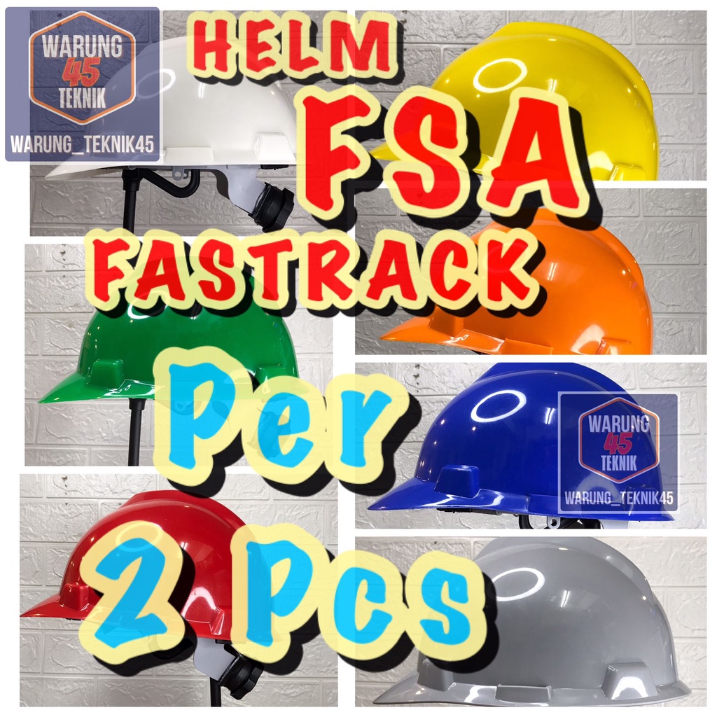 Helm kerja proyek safety FSA inner fastrack/2PCS