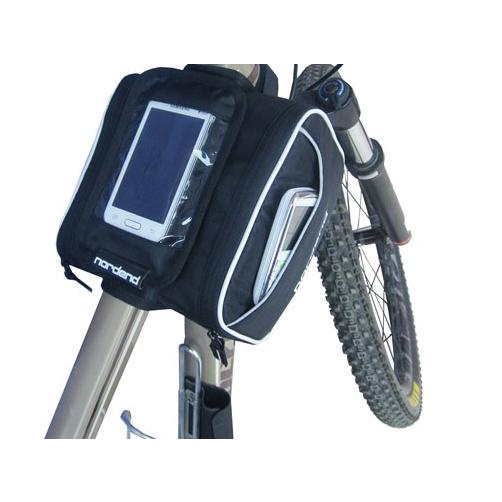 TAS FRAME SEPEDA + RAIN COVER NORDEND B251(tas double frame,tas sepeda