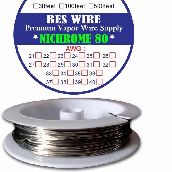 Nichrome 80 Sandvik Awg 32|100FT