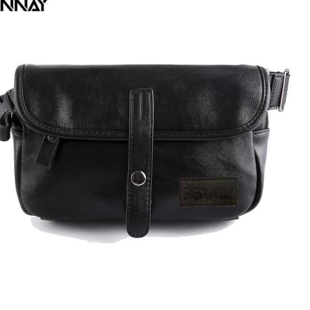 Pennay Tas Slempang Pria Extonsweight V8058 - Tas Slempang Kulit - Cokelat
