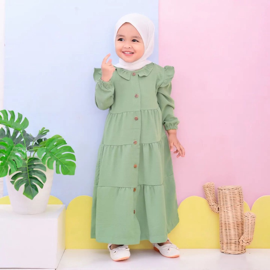 Grosir Gamis murah pisan gamis Anak Jessie Elegan