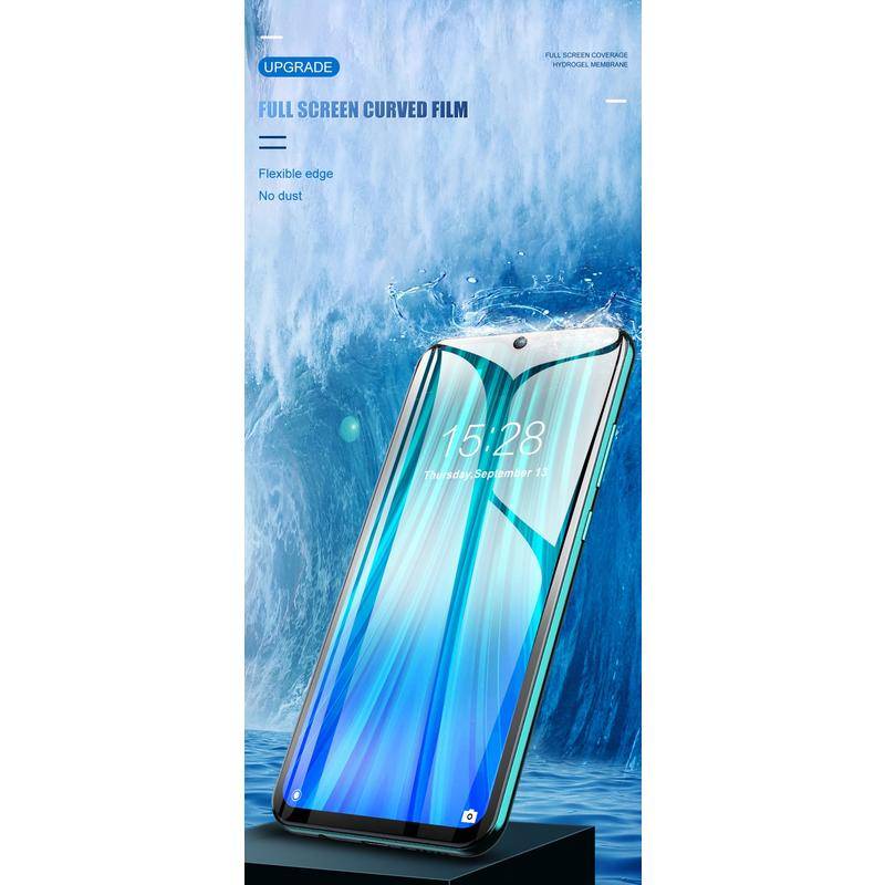 4pcs Film Pelindung Layar Hydrogel Untuk Xiaomi Redmi Note 10 9A 9T 10s 11 7 8 9s Pro Lite 4G Poco F2 F3 M3 M4 X3 10T 11T Pro NFC