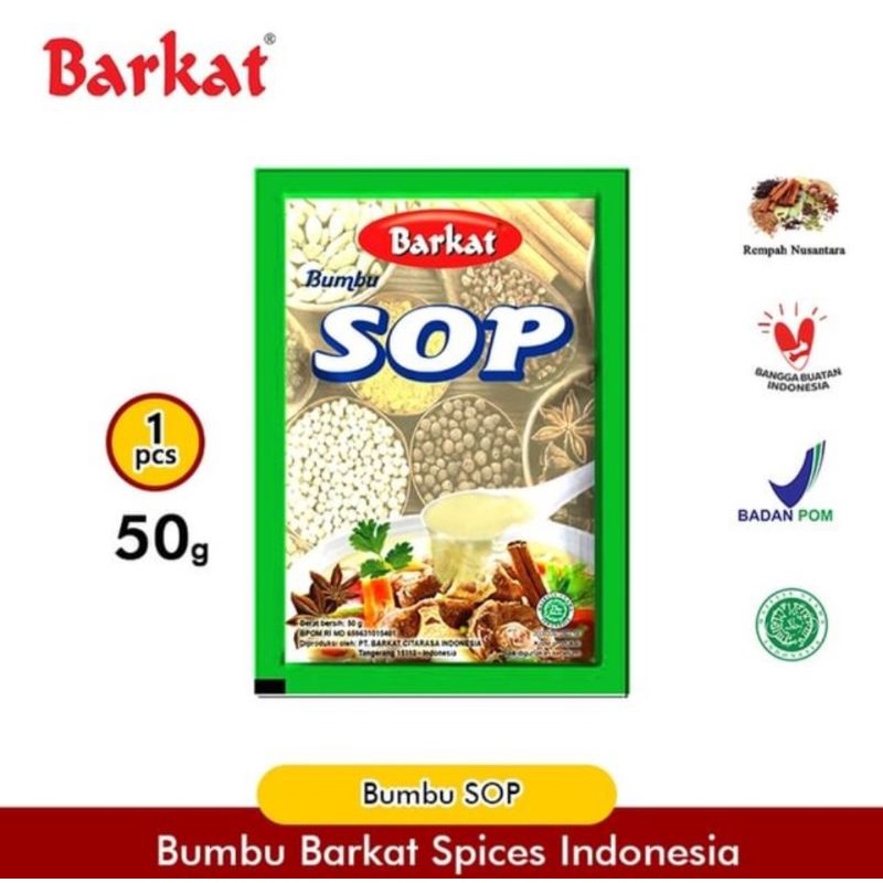 

Barkat - Bumbu Sop 50 gr