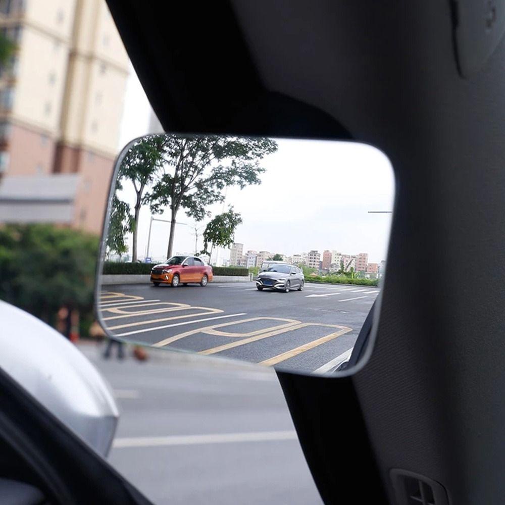 R-flower Interior Rear View Mirror Universal Kaca Mata Belakang Berkendara Aman Blind Spot Mirror