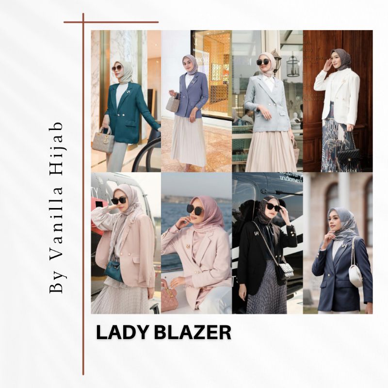 LADY BLAZER & DAILY BLAZER BY VANILLA HIJAB