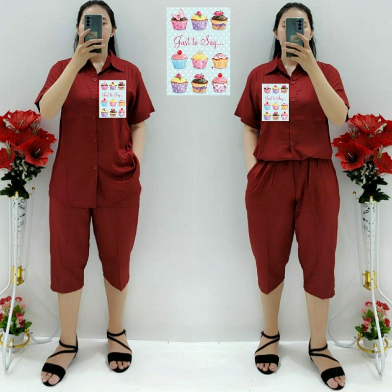 CNC - Stelan Viral DTF/Stelan 7/8 Kemeja Rayon Polos Standar Dan Jumbo