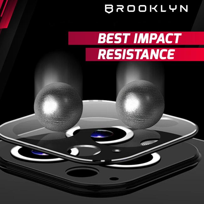 Brooklyn iPhone Camera Tempered Glass Full Cover Around Protection - iPhone 11ProMax
