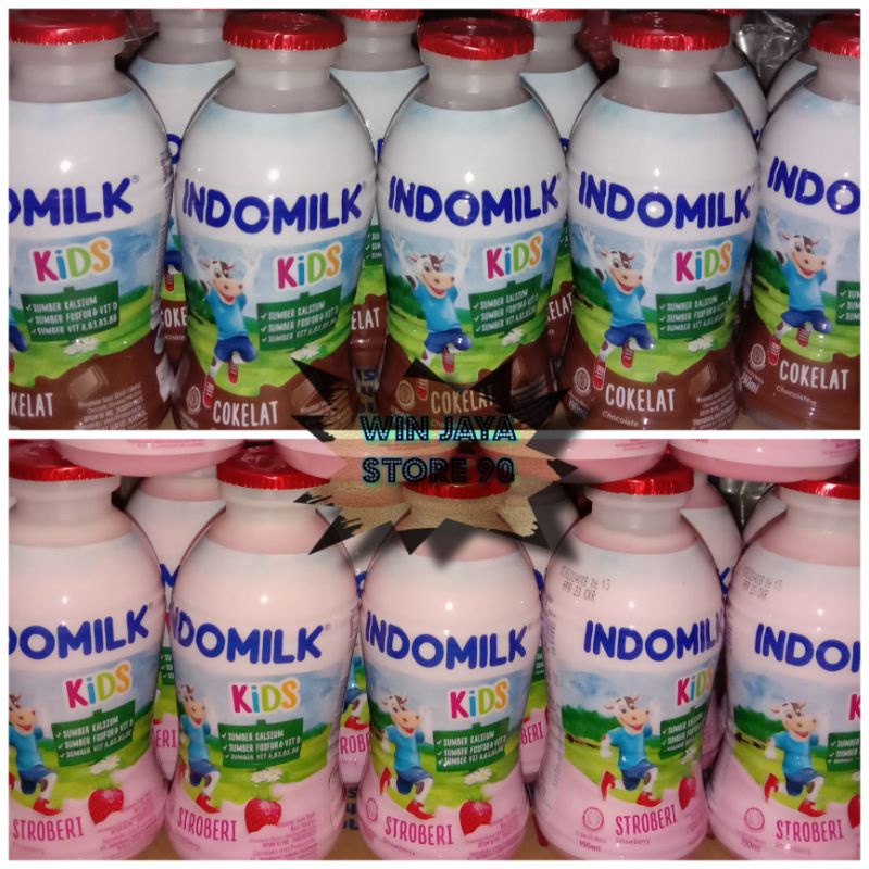 

Susu UHT Indomilk Kids botol 190 ml