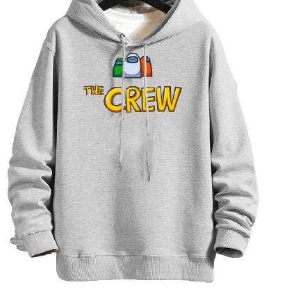 GARAF CRE SWEATER HODDIE PRIA JUMPER POLOS VARIASI SABLON JAKET COWOK - Putih