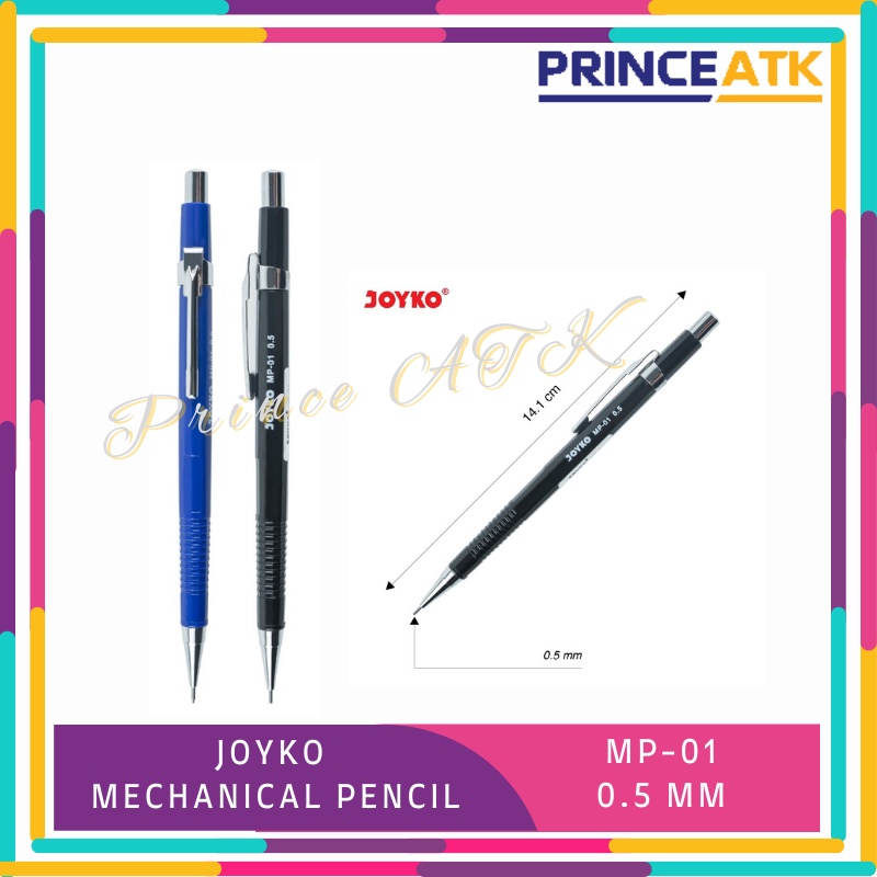 

MEKANIK PENSIL JOYKO MP-01 0.5 MM MECHANICAL PENCIL