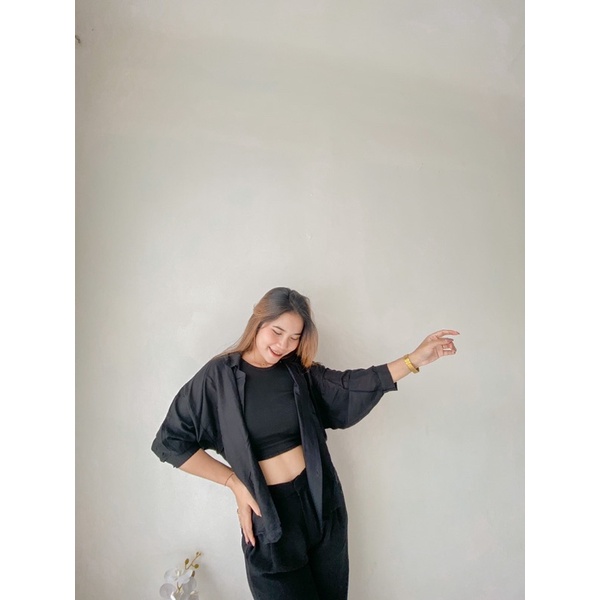 KEMEJA BATWING JUMBO OVERSIZE