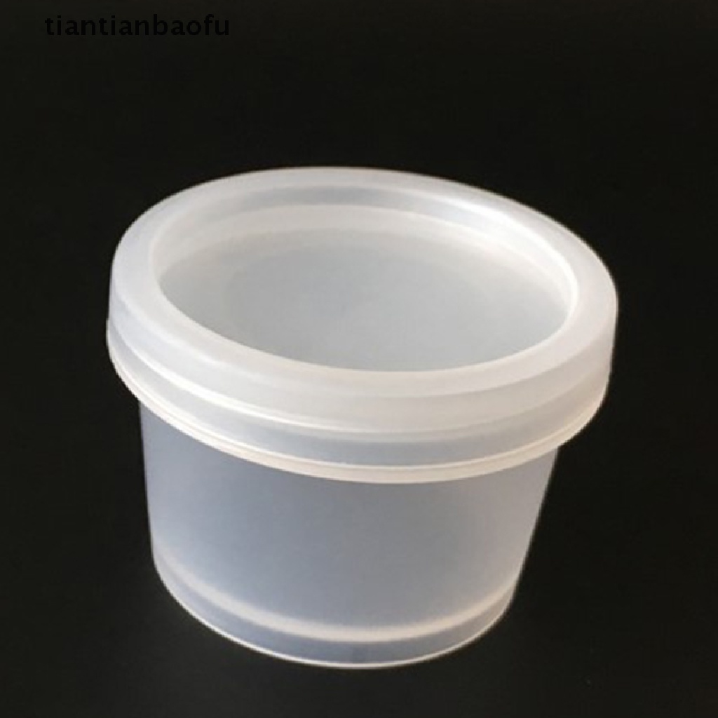 1 Pc Botol Jar Kosong Isi Ulang Bahan Plastik Portable 50g Untuk Travel